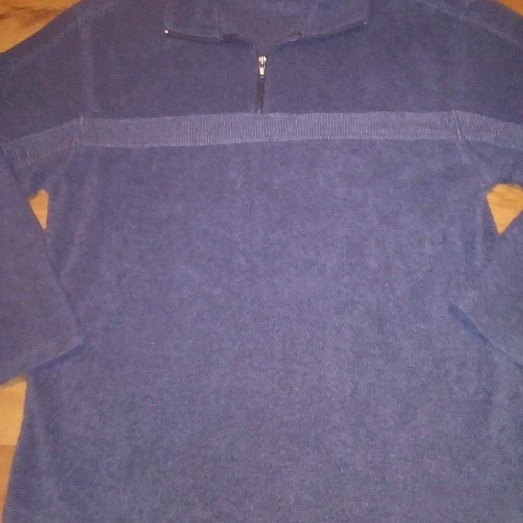 Euc "Bugle Boy" Gray Polyester Pullover